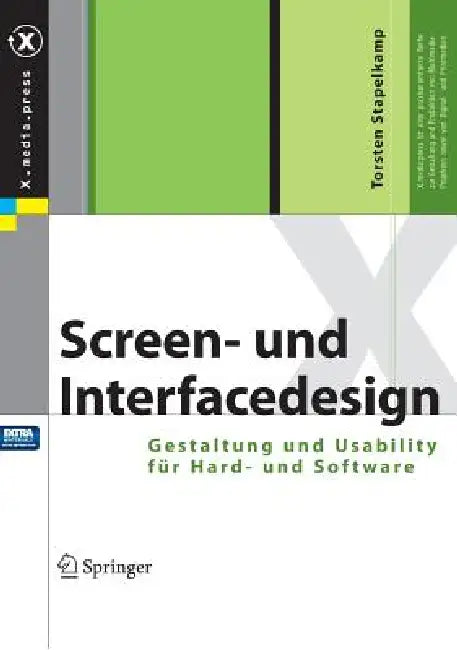 Screen- Und Interfacedesign (English, Torsten Stapelkamp)