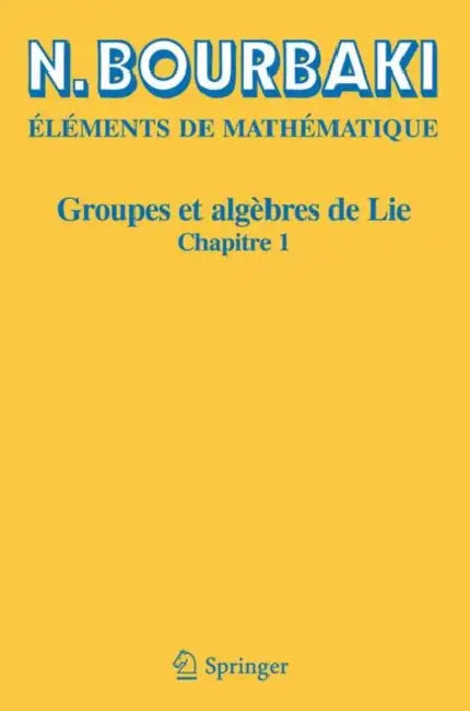 Buy Groupes Et Algèbres de Lie (English, N. Bourbaki) — BookShops.in