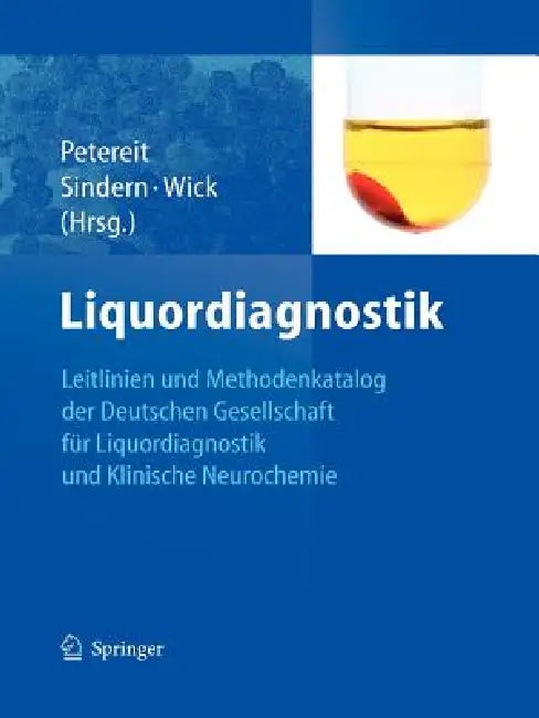 Buy Liquordiagnostik (English, Hela-Felicitas Petereit | Eckhart Sindern | Manfred Wick) — BookShops.in