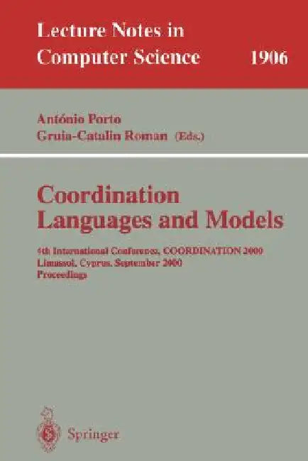 Buy Coordination Languages and Models (English, Antonio Porto | Gruia-Catalin Roman) — BookShops.in