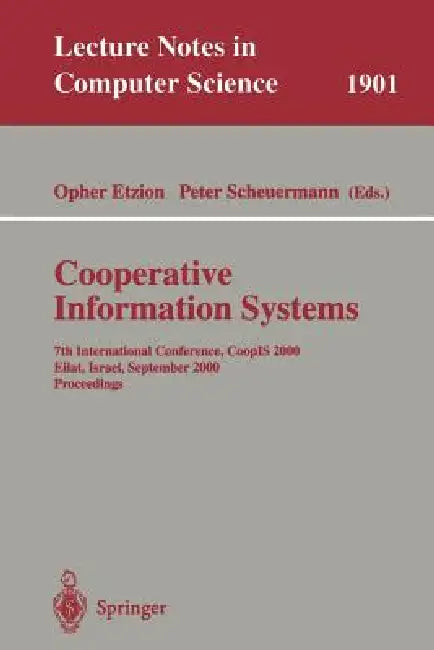 Buy Cooperative Information Systems (English, Opher Etzion | Peter Scheuermann) — BookShops.in