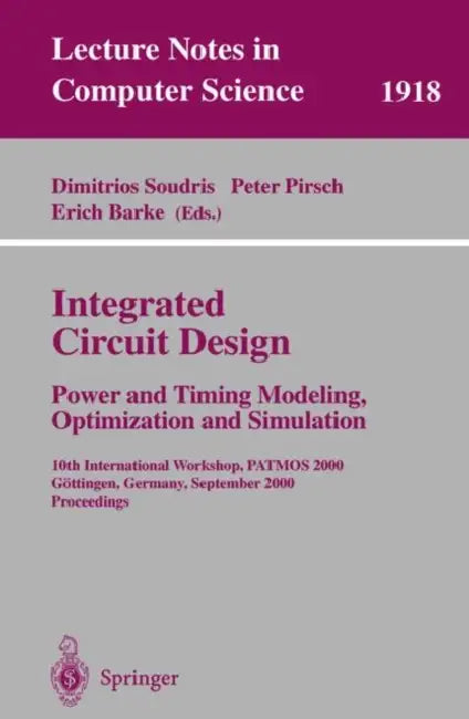 Buy Integrated Circuit Design (English, Dimitrios Soudris | Peter Pirsch | Erich Barke) — BookShops.in