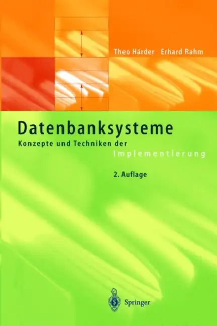 Buy Datenbanksysteme (English, Theo Härder | Erhard Rahm) — BookShops.in