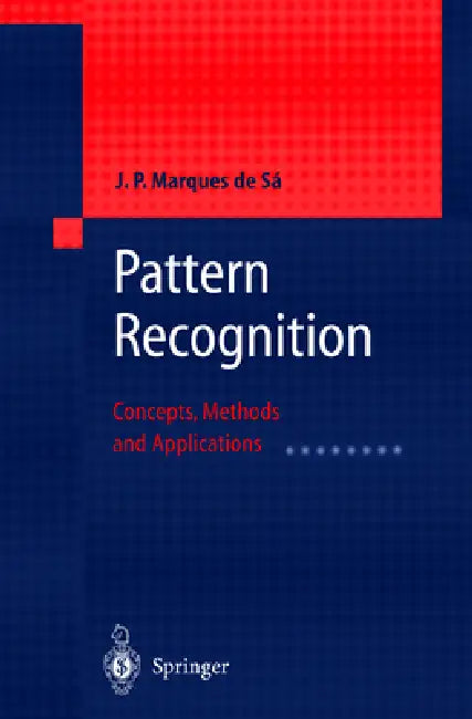 Buy Pattern Recognition (English, Joaquim P. Marques de Sa | J. P. Marques de Sa) — BookShops.in