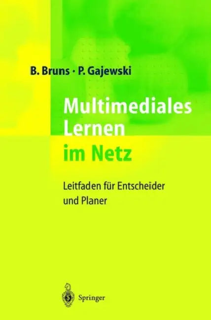 Buy Multimediales Lernen Im Netz (English, Beate Bruns | Petra Gajewski) — BookShops.in
