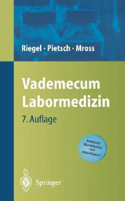 Buy Vademecum Labormedizin (English, H. -U Koch | Michael Pietsch | Helge Riegel) — BookShops.in