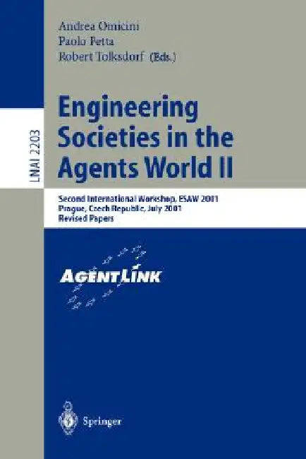 Buy Engineering Societies in the Agents World II (English, Andrea Omicini | Paolo Petta | Robert Tolksdorf) — BookShops.in
