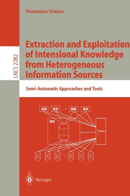 Buy Extraction and Exploitation of Intensional Knowledge from Heterogeneous Information Sources (English, Domenico Ursino) — BookShops.in