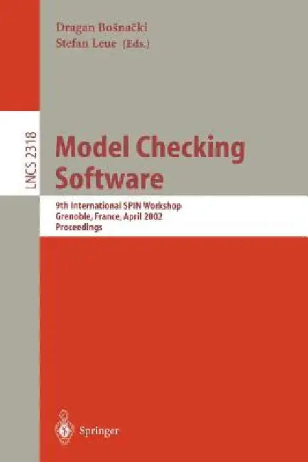 Buy Model Checking Software (English, Dragan Bosnacki | Stefan Leue) — BookShops.in