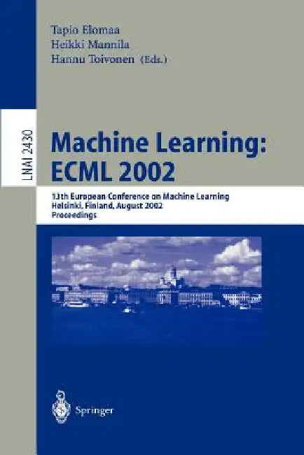 Buy Machine Learning (English, Tapio Elomaa | Heikki Mannila | Hannu Toivonen) — BookShops.in