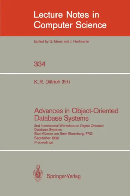 Buy Advances in Object-Oriented Database Systems (English, Klaus R. Dittrich) — BookShops.in