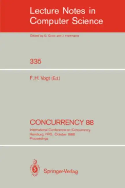Buy Concurrency 88 (English, Friedrich H. Vogt) — BookShops.in