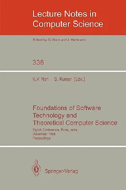 Buy Foundations of Software Technology and Theoretical Computer Science | by Kesav V. Nori | Sanjeev Kumar | Springer | by Kesav V. Nori | Sanjeev Kumar | Springer | by Kesav V. Nori | Sanjeev Kumar | Springer | by Kesav V. Nori | Sanjeev Kumar | Springer | by Kesav V. Nori | Sanjeev Kumar | Springer | by Kesav V. Nori | Sanjeev Kumar | Springer | by Kesav V. Nori | Sanjeev Kumar | Springer | by Kesav V. Nori | Sanjeev Kumar | Springer | by Kesav V. Nori | Sanjeev Kumar | Springer | by Kesav V. Nori — BookShops.in