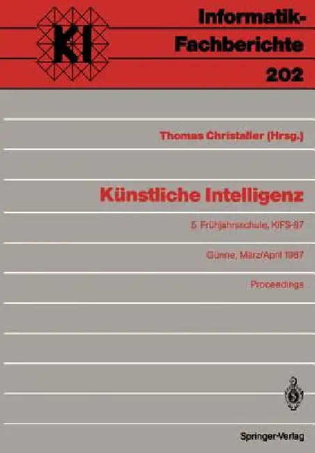 Buy Künstliche Intelligenz (English, Thomas Christaller) — BookShops.in
