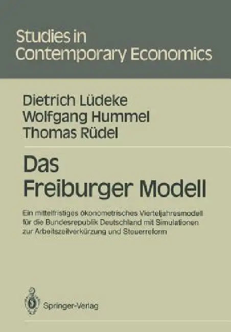 Buy Das Freiburger Modell (English, Dietrich Lüdeke | Wolfgang Hummel | Thomas Rüdel) — BookShops.in