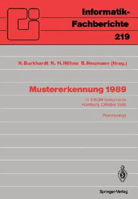 Buy Mustererkennung 1989 (English, Hans Burkhardt | Karl H. Höhne | Bernd Neumann) — BookShops.in