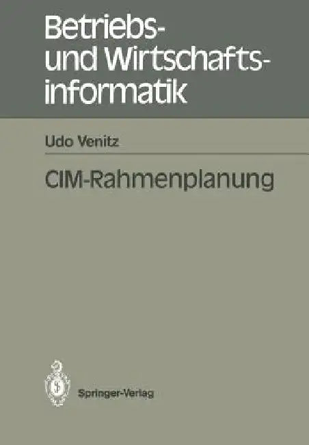 Buy CIM-Rahmenplanung (English, Udo Venitz) — BookShops.in