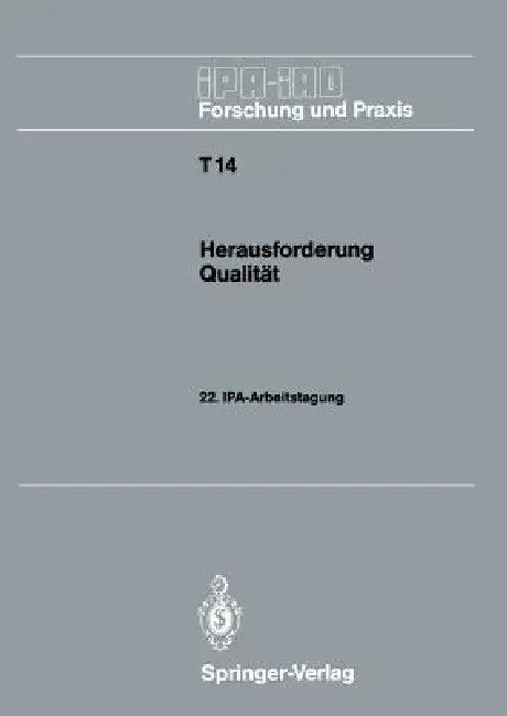 Buy Herausforderung Qualität (English, Hans J. Warnecke) — BookShops.in