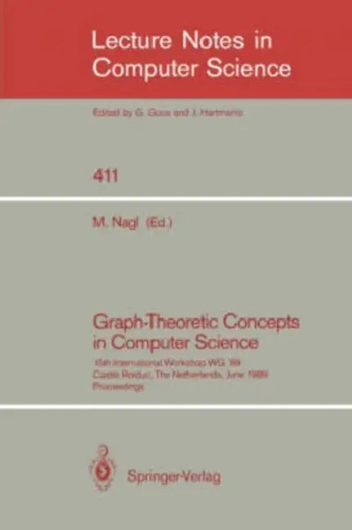 Graph-Theoretic Concepts in Computer Science by Manfred Nagl – Springer Hardcover view 2