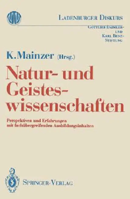 Buy Natur-Und Geisteswissenschaften (English, K. Mainzer) — BookShops.in