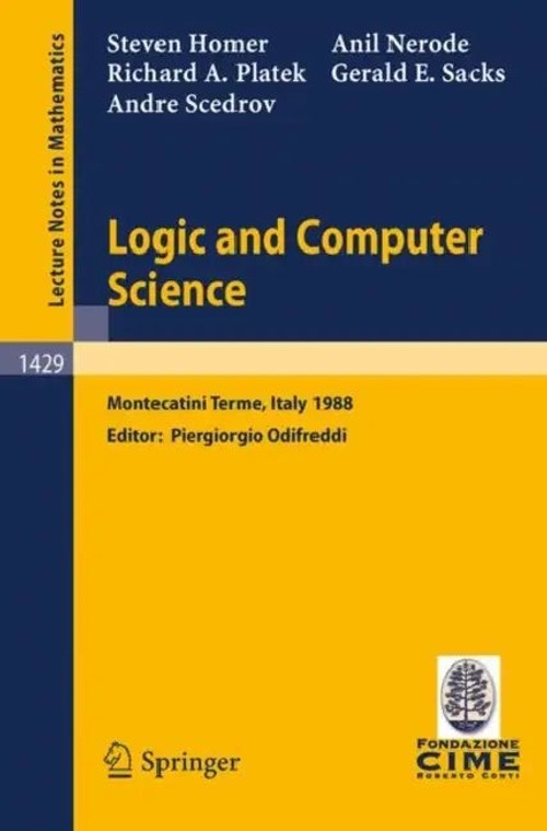 Logic and Computer Science by Steven Homer | Bookshops.in view 2
