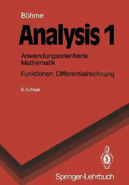 Buy Analysis 1 (English, Gert Böhme) — BookShops.in