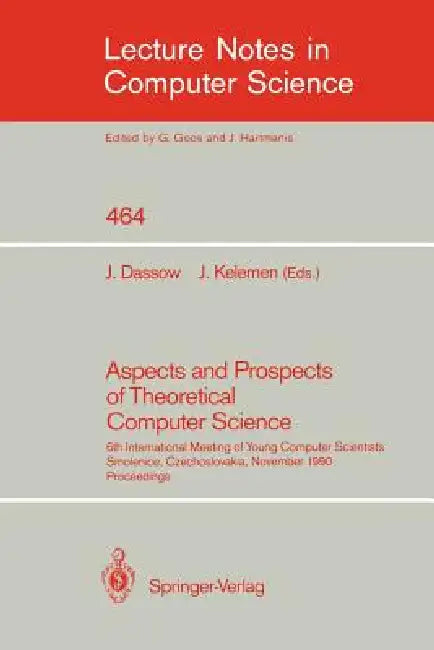 Buy Aspects and Prospects of Theoretical Computer Science (English, Jürgen Dassow | Jozef Kelemen) — BookShops.in