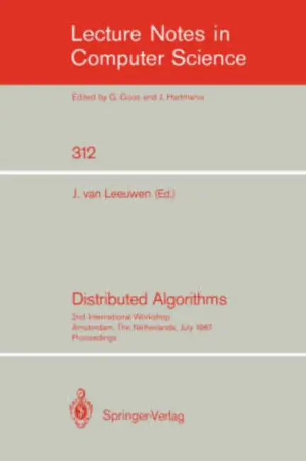 Buy Distributed Algorithms (English, Jan Van Leeuwen | Nicola Santoro) — BookShops.in