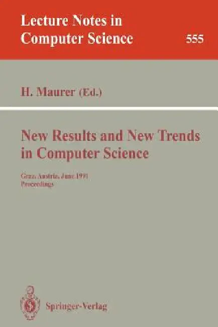 Buy New Results and New Trends in Computer Science (English, Hermann Maurer) — BookShops.in