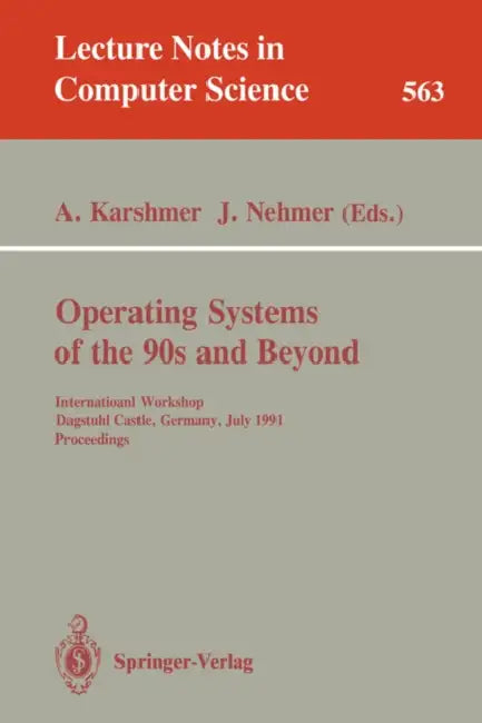 Buy Operating Systems of the 90s and Beyond (English, Arthur Karshmer | Jürgen Nehmer) — BookShops.in
