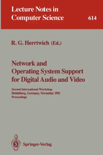 Buy Network and Operating System Support for Digital Audio and Video (English, Ralf G. Herrtwich) — BookShops.in