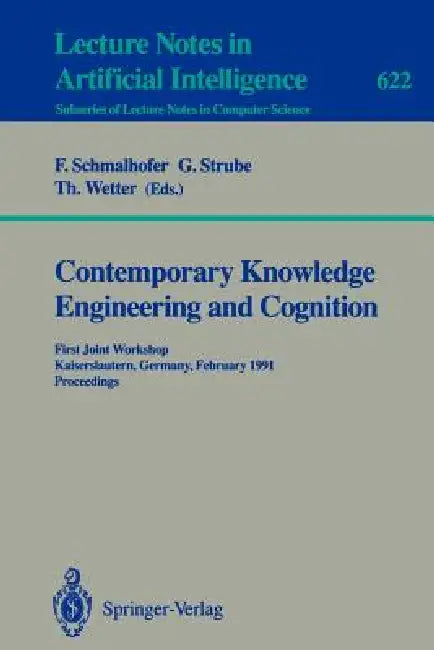 Contemporary Knowledge Engineering and Cognition (English, Franz Schmalhofer | Gerhard Strube | Thomas Wetter)