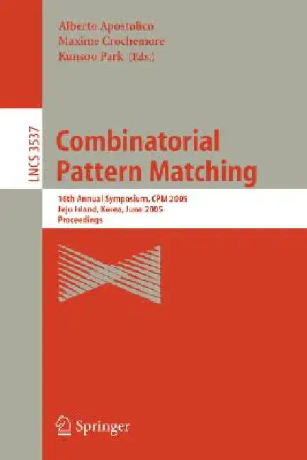 Buy Combinatorial Pattern Matching (English, Alberto Apostolico | Maxime Crochemore | Zvi Galil) — BookShops.in