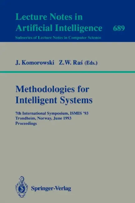 Buy Methodologies for Intelligent Systems (English, Jan Komorowski | Zbigniew W. Ras) — BookShops.in