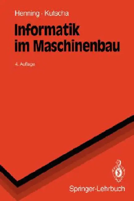 Buy Informatik Im Maschinenbau (English, Sebastian Kutscha) — BookShops.in