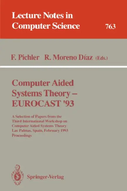 Buy Computer Aided Systems Theory - Eurocast '93 (English, Franz Pichler | Roberto Moreno Diaz) — BookShops.in