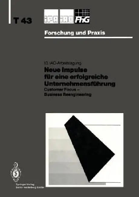 Buy Neue Impulse Für Eine Erfolgreiche Unternehmensführung (English, Hans-Jörg Bullinger) — BookShops.in