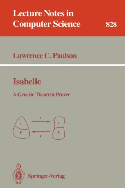 Buy Isabelle (English, Lawrence C. Paulson | T. Nipkow) — BookShops.in