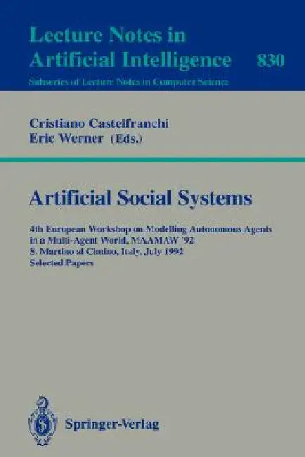 Buy Artificial Social Systems (English, Cristiano Castelfranchi | Eric Werner) — BookShops.in