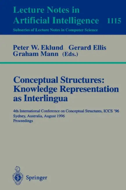 Buy Conceptual Structures (English, Peter W. Eklund | Gerard Ellis | Graham Mann) — BookShops.in