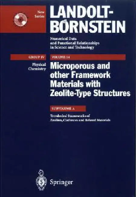 Buy Tetrahedral Frameworks of Zeolites, Clathrates and Related Materials (English, J. V. Smith) — BookShops.in