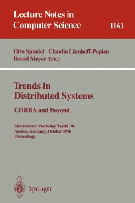 Buy Trends in Distributed Systems (English, Otto Spaniol | Claudia Linnhoff-Popien | Bernd Meyer) — BookShops.in