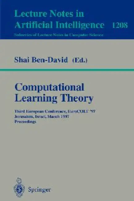 Buy Computational Learning Theory (English, Shai Ben-David) — BookShops.in
