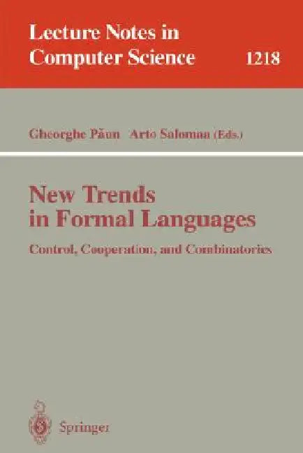 Buy New Trends in Formal Languages (English, Gheorghe Paun | Arto Salomaa) — BookShops.in