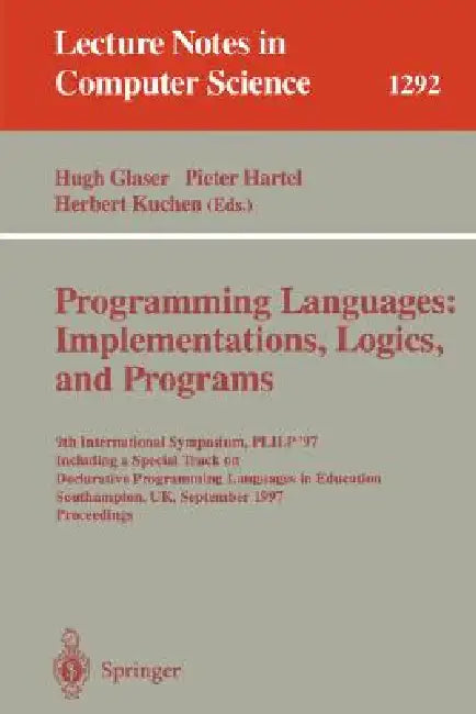 Buy Programming Languages (English, Hugh Glaser | Peter Hartel | Herbert Kuchen) — BookShops.in