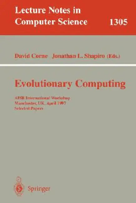 Buy Evolutionary Computing (English, David Corne | Jonathan L. Shapiro) — BookShops.in