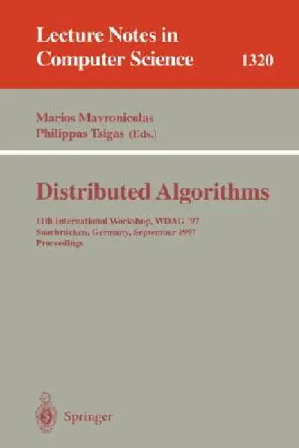 Buy Distributed Algorithms (English, Marios Mavronicolas | Philippas Tsigas) — BookShops.in