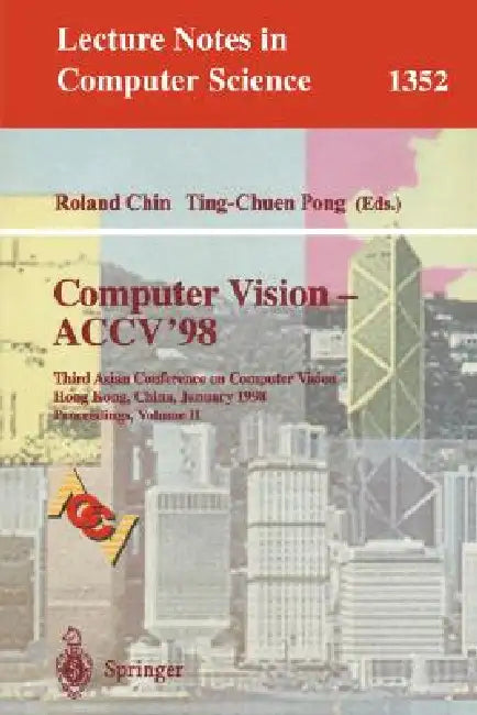 Buy Computer Vision - Accv'98 (English, Roland Chin | Tin-Chuen Pong) — BookShops.in