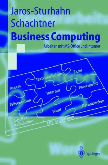 Business Computing (English, Anke Jaros-Sturhahn | Konrad Schachtner)