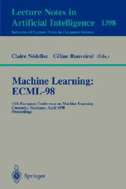 Buy Machine Learning (English, Claire Nedellec | Celine Rouveirol) — BookShops.in